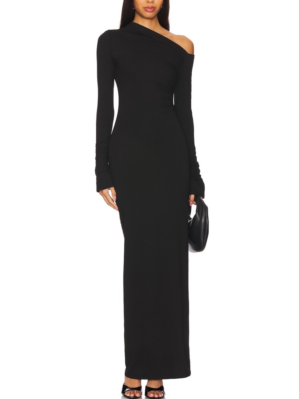 Superdown Black Maxi Dress
